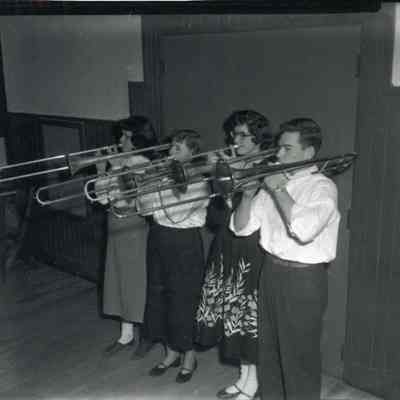 BHS Band Trombonists