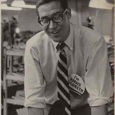 A photo view of Horace Hildreth.