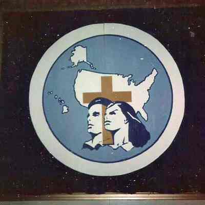 A Polaroid photograph of the symbol of the CYO