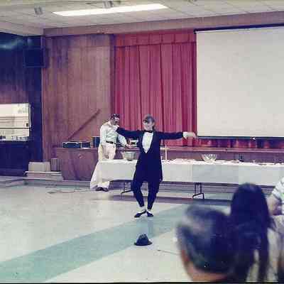 A color photograph of the 25th Anniversary party.