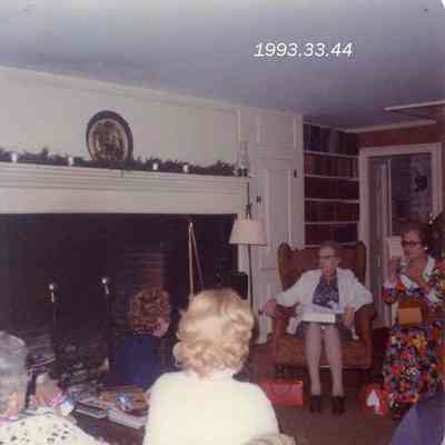 A photo of a Town Office Party. 12/13/1973.