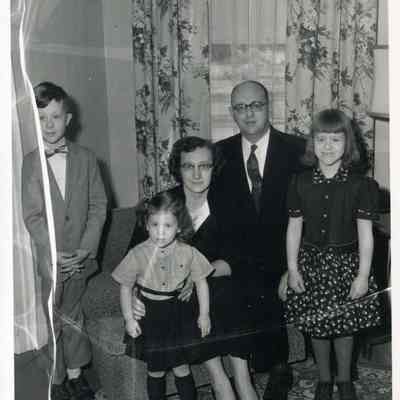 Rev. Gerald Swetnam and his Family