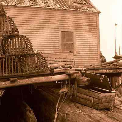 A photo view of scenic Harpswell. 9/11/1974.