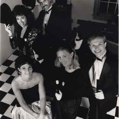 A photo view of five people.