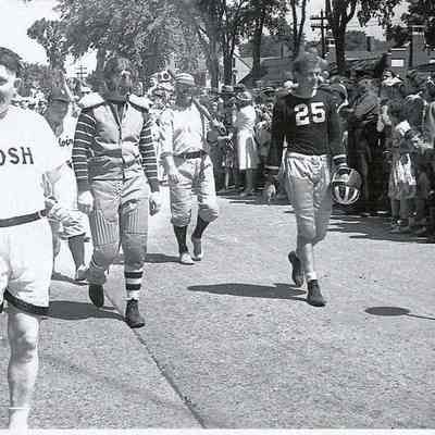 Marching Athletes in Brunswick's 200th Anniversary Parade
