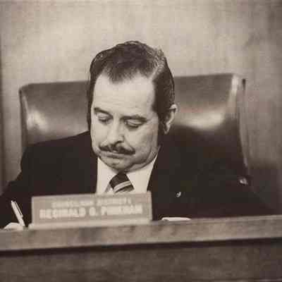 A photo view of Reginald G. Pinkham.