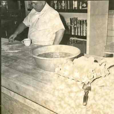 Navy Cook Preparing Food