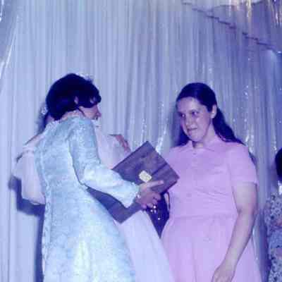 Participants in the 1973 Teen Queen Pageant