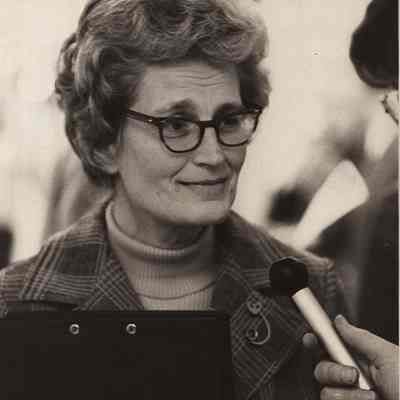 A photo view of Anne J. Bachrach. 4/2/1976