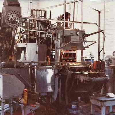 Bottling Equipment in the Pine Spring Water Company Bottling Plant