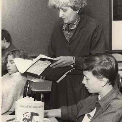 A photo view of Agnes Dailey. 2/22/1991.