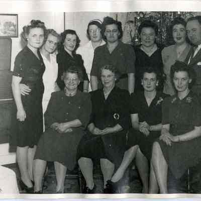 Dr. Wilson and a Group of Nurses