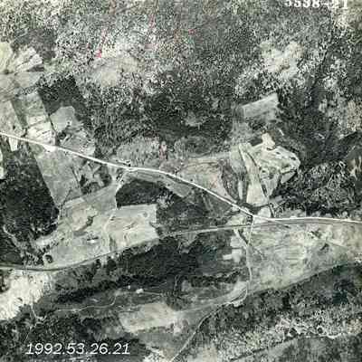 An aerial photo of 5/4/1953