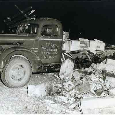 Wrecked Truck