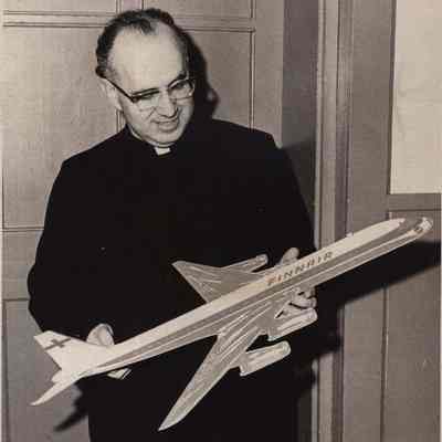 A photo view of Father Emile Guilmette.