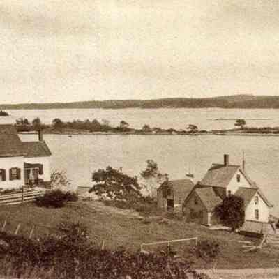 View of the Harbor From the Cundy's Harbor Hotel