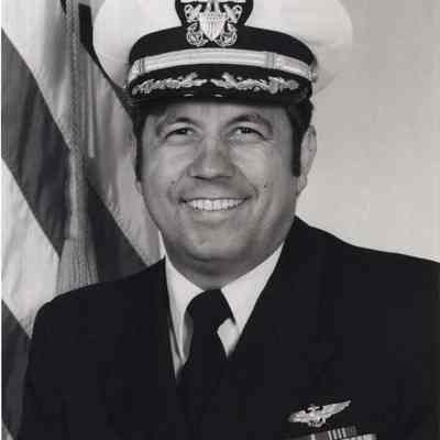 A photo view of Cmdr. Edward L. Naro. 10/14/1980.