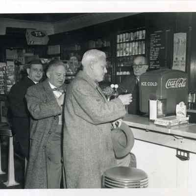 Seward Marsh at Wilson's Drug Store