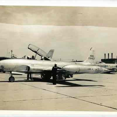 Plane at Brunswick Naval Air Station