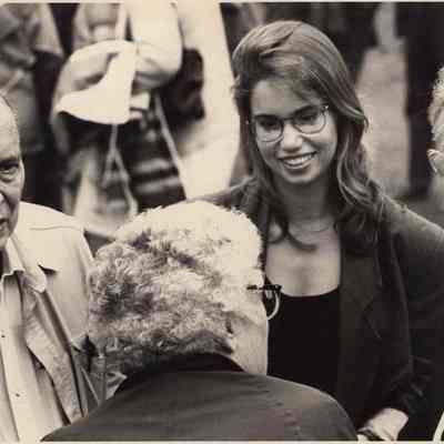 A photo view of Dr. Kline on his 75th birthday. 9/28/1992.