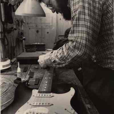 A photo view of Dana Bourgois. 6/11/1984.