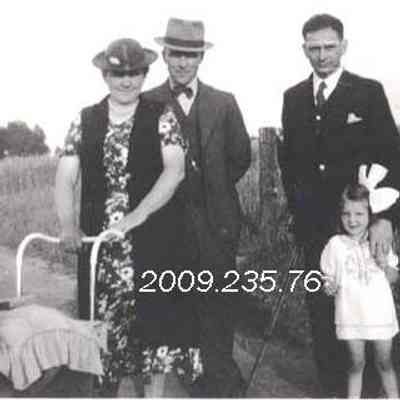 A photo of Mom & Pop from Holland.