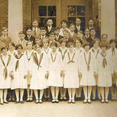 Brunswick Grammar School Class of 1927.