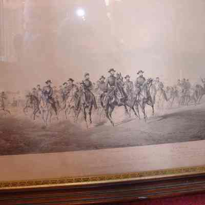 Framed Print of General Sherman at Savannah, Georgia