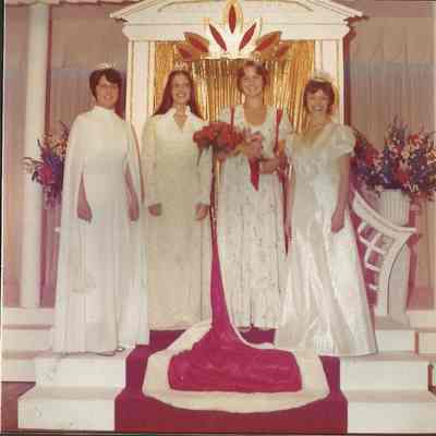Past Queens present at the pageant