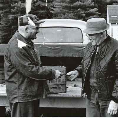 Samuel Snow Holbrook and an Unknown Man