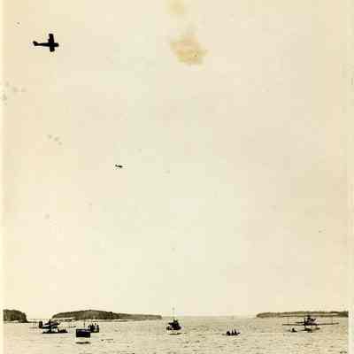 Sea planes "Chicago" and "Boston"