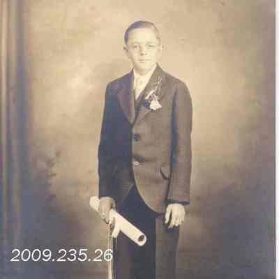 A photo of an unidentified boy.