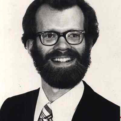 A photo view of William C Saunders. 3/9/1976.