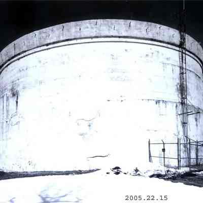 Topsham Water Tower in the Winter