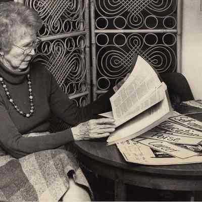 A photo view of Marion Finneran. 3/6/1990.