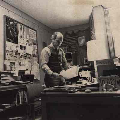 A photo view of Richard Mersereau. 10/21/1981.
