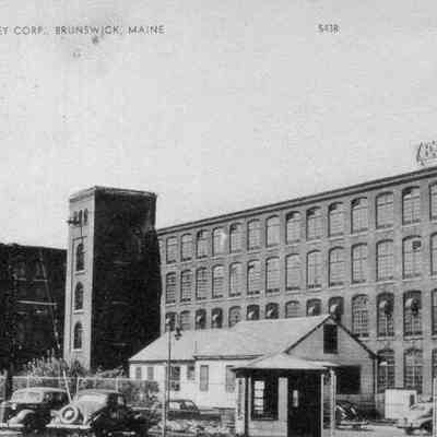 A picture postcard of the Verney Mill, Brunswick