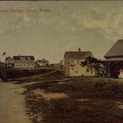 Street Scene on Bailey Island