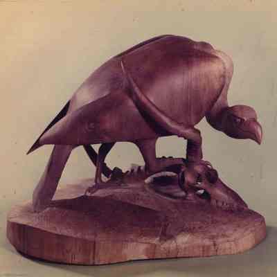 Ruppells Griffin Vulture Sculpture