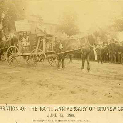 Parade Float, 150th Anniversary of Brunswick