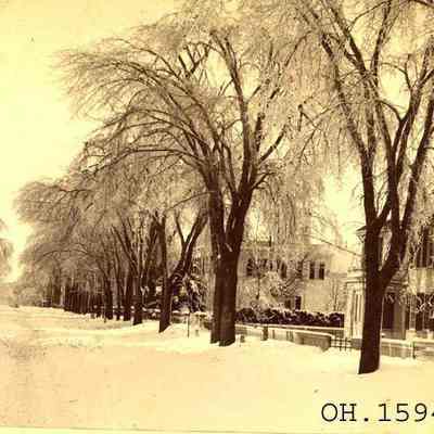 Federal Street after ice storm