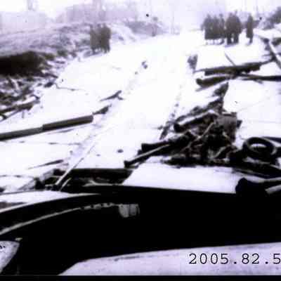 A photo of 1936 flood