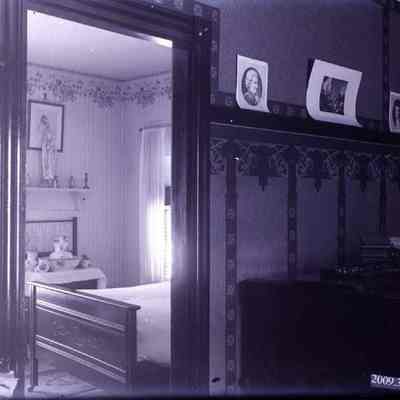 A view of the interior of a house.