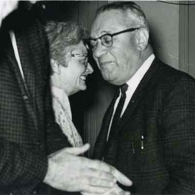 Harry Shulman and an Unidentified Woman