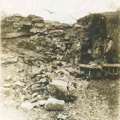 Men Mining for Tourmaline
