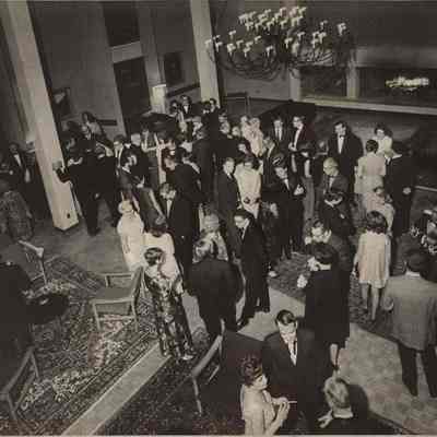 A photo view of a group of people.