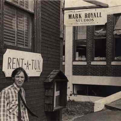 A photo view of Mark Royall. 4/14/1981.