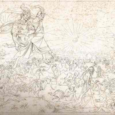 Devil Carrying Nobleman