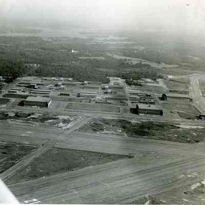 Aerial View of Brunswick Naval Air Station