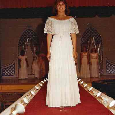 A color photograph of contestant #3 Patricia Stuart